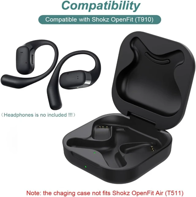 Alt view image 3 of 7 - Gugxiom Earbuds Charging Case for T910, Replacement Charger Case with USB C Cable Cord & LED Indicator, Charger Dock Station for T910