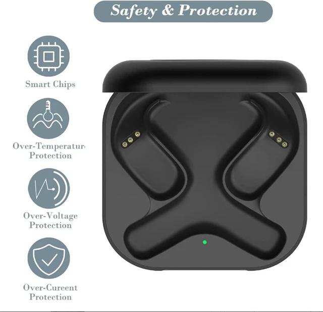 Alt view image 4 of 7 - Gugxiom Earbuds Charging Case for T910, Replacement Charger Case with USB C Cable Cord & LED Indicator, Charger Dock Station for T910