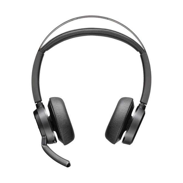 Alt view image 2 of 7 - HP - Poly Voyager Focus 2 USB-C-C Headset ANDUSB-C/A Adapter and Charging Stand - GOOGL