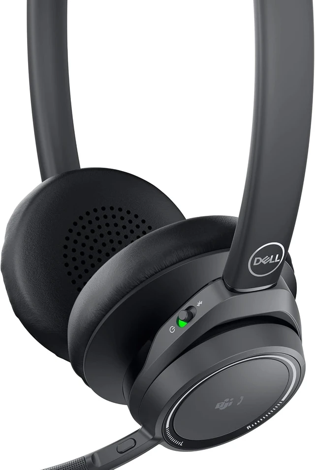 Alt view image 4 of 4 - Dell Premier Headset,Black, 7.90 inches (Width)
