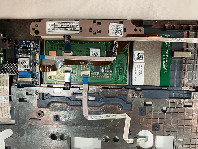 Alt view image 3 of 5 - Laptop Palmrest for DELL Latitude E6440 P38G Black with Fingerprint & touchpad 0V7MXM V7MXM