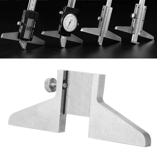 Alt view image 3 of 7 - Acogedor Steel Depth Gauge Base, Attachment for Dial Digital Caliper