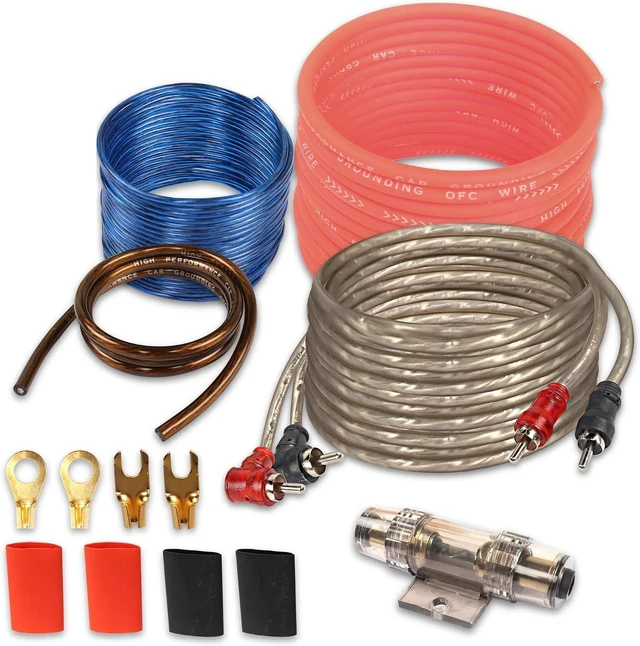 Main image of XMSJSIY 6 Gauge Car Audio Wiring Kit Amplifier Installation Wiring Kit