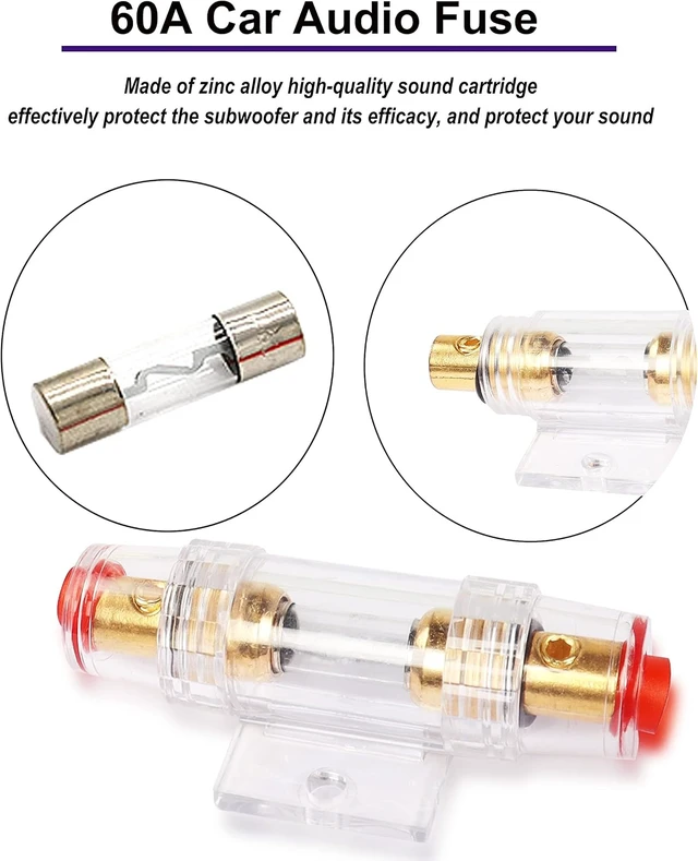 Alt view image 3 of 7 - XMSJSIY Car Audio Wiring Kit Amplifier Cable Kit 1500 Watts Car Stereo