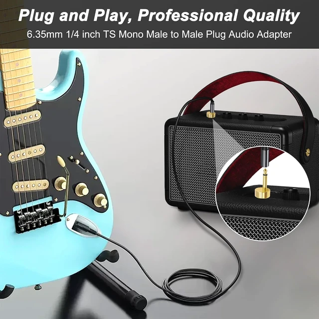 Alt view image 6 of 7 - XMSJSIY Z Type 6.35mm 1/4" Guitar Pedal Coupler- 2PCS