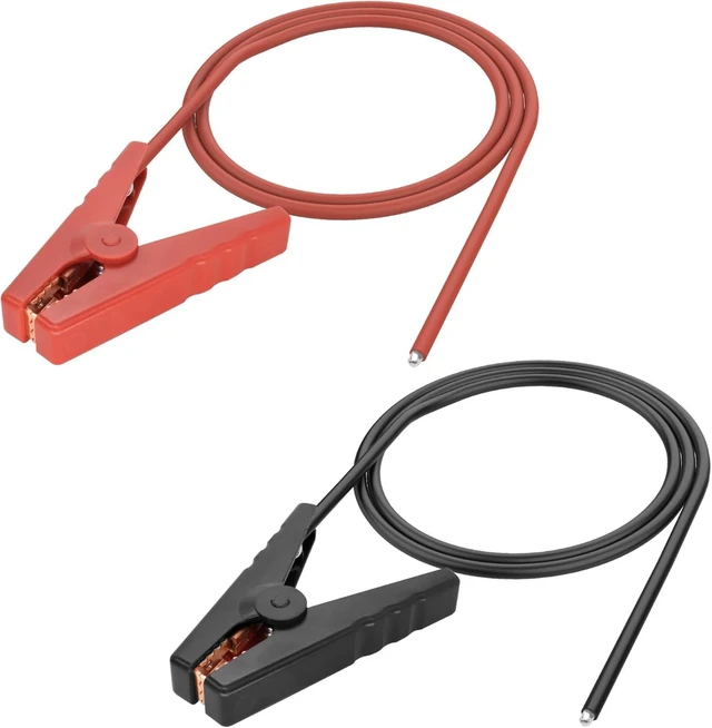 Main image of XMSJSIY Battery Jumper Cable Clamps 100A 10AWG - 0.6M/1.9FT