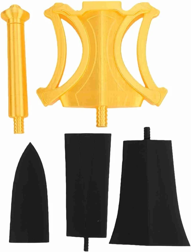 Alt view image 4 of 5 - LICAEVEY Retractable Prop Sword, 3D Printed Cosplay Sword with Lightweight PLA, Collapsible Katana for Halloween Costume Accessory, Anime Convention Prop, Decorative Collectible