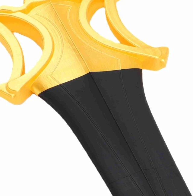 Alt view image 5 of 5 - LICAEVEY Retractable Prop Sword, 3D Printed Cosplay Sword with Lightweight PLA, Collapsible Katana for Halloween Costume Accessory, Anime Convention Prop, Decorative Collectible