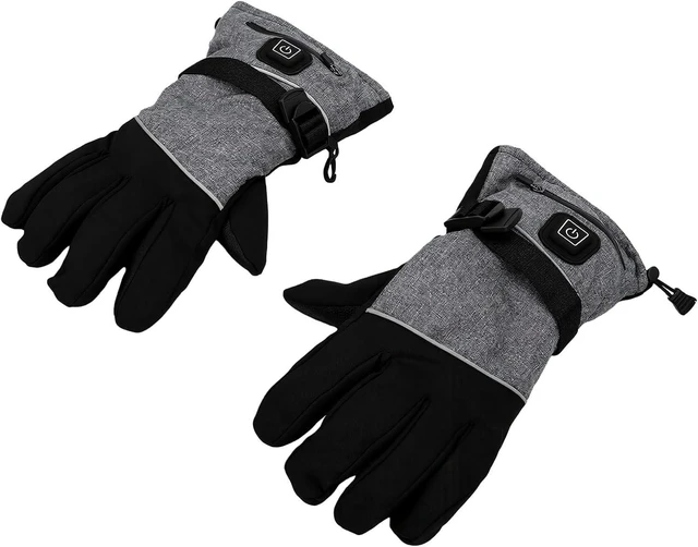 Main image of LICAEVEY Heated Gloves for Men Women, Electric Heating Gloves with Touchscreen, Battery Powered Warm for Winter Outdoor Work Camping Hiking Skiing Snowboarding, Water
