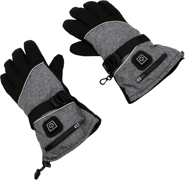 Alt view image 3 of 7 - LICAEVEY Heated Gloves for Men Women, Electric Heating Gloves with Touchscreen, Battery Powered Warm for Winter Outdoor Work Camping Hiking Skiing Snowboarding, Water