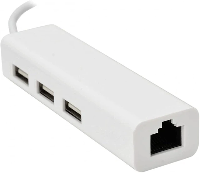 Alt view image 6 of 7 - Chenyang CY USB 3.1 Type C USB-C to Multiple 3 Ports Hub with Ethernet Network LAN Adapter 100Mbps