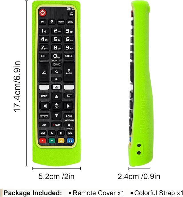Alt view image 2 of 7 - Silicone Case for LG TV Remote AKB75095307 AKB75375604 AKB74915305