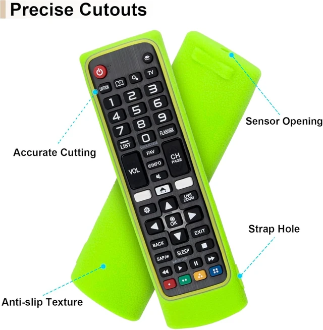 Alt view image 4 of 7 - Silicone Case for LG TV Remote AKB75095307 AKB75375604 AKB74915305