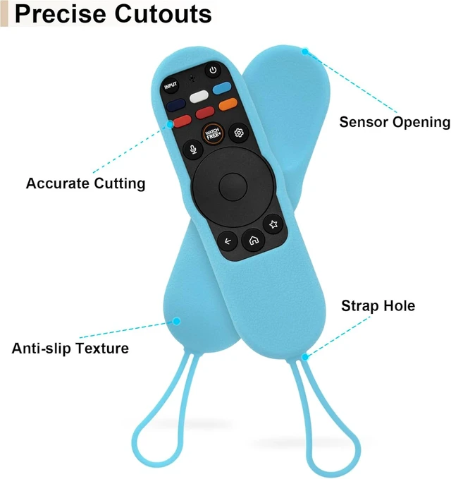 Alt view image 5 of 7 - Silicone Remote Case for Vizio XRT270 Smart TV Remote 2023