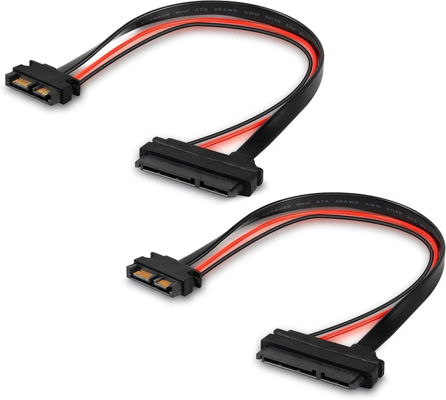 Main image of Slimline Sata 13Pin Male to 22Pin Sata Female Cable Adapter Slimline Serial