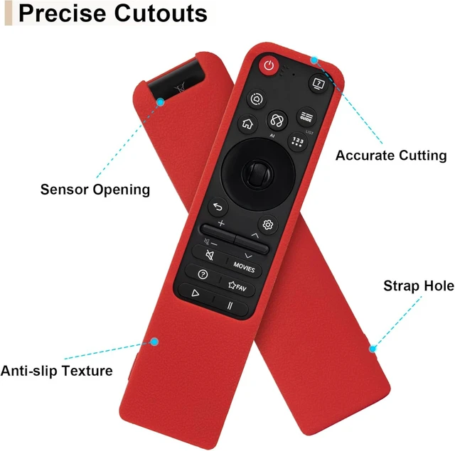 Alt view image 2 of 7 - Protective Remote Case for LG MR25GA Magic Remote Control