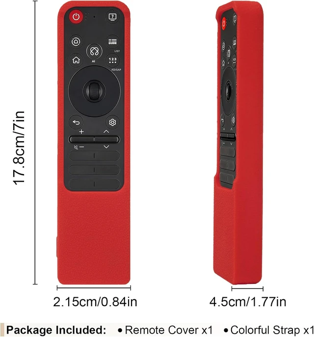 Alt view image 5 of 7 - Protective Remote Case for LG MR25GA Magic Remote Control