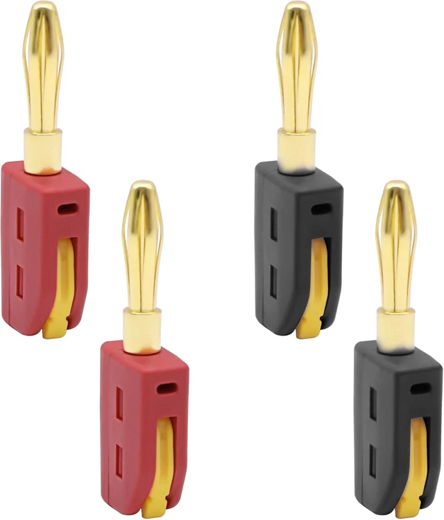 Main image of XMSJSIY 4mm Banana Plug 32A High Current Quick Connection - 2 Pairs
