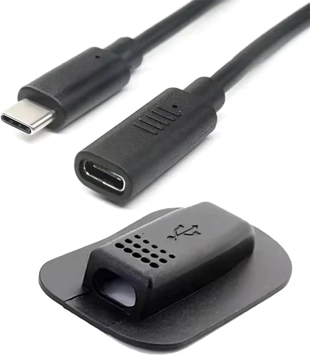 Main image of cablecc 65W USB-C Type-C Extension Cable Male to Female for Backpack Charging Practical Convenient Outdoor Travel Camping External