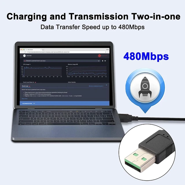 Alt view image 6 of 7 - XMSJSIY USB 2.0 Male 5Pin to Bare Wire Pigtail Open End Cables 5Cores USB A