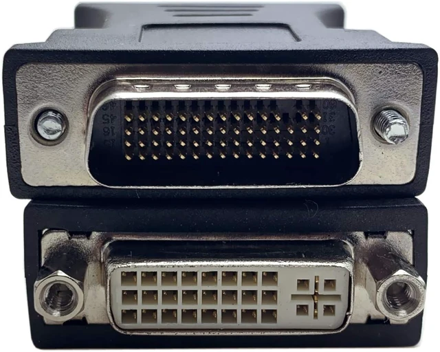 Alt view image 4 of 7 - chenyang DVI 24+5 Female to LFH DMS-59pin Male Extension Adapter for PC Graphics Card
