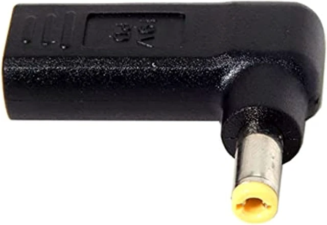 Alt view image 7 of 7 - cablecc USB 3.1 Type C USB-C to DC 20V 3.0x1.1mm Adapter PD Emulator Trigger 90 Degree Angled