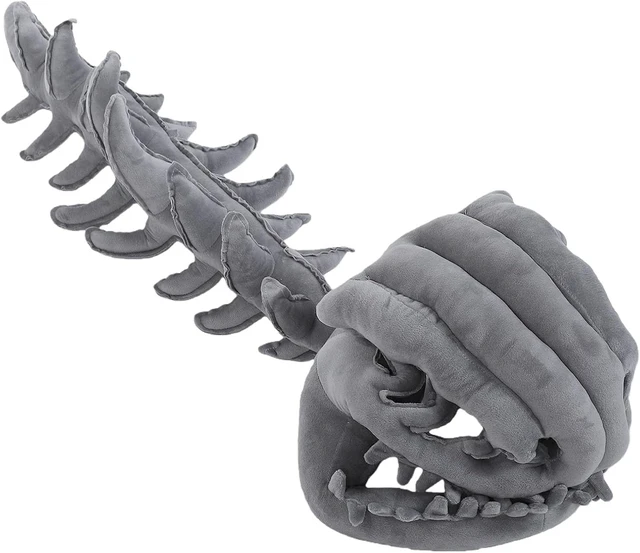 Alt view image 3 of 6 - LICAEVEY Dinosaur Skeleton Costume 3D Skull Headpiece Spine for Cosplay Dress Up Play Parties Photos