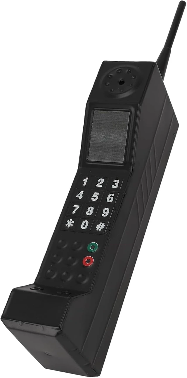 Alt view image 5 of 5 - LICAEVEY Retro Iron Mobile Phone Prop for Photography and Decor (Black)