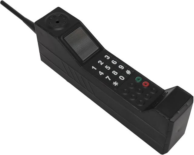 Main image of LICAEVEY Retro Iron Mobile Phone Prop for Photography and Decor (Black)