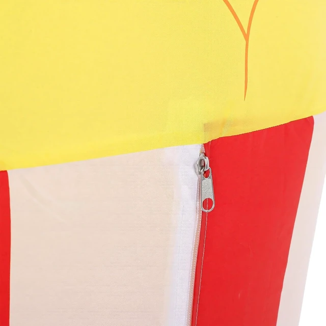 Alt view image 6 of 7 - LICAEVEY Popcorn Inflatable Costume with Fan