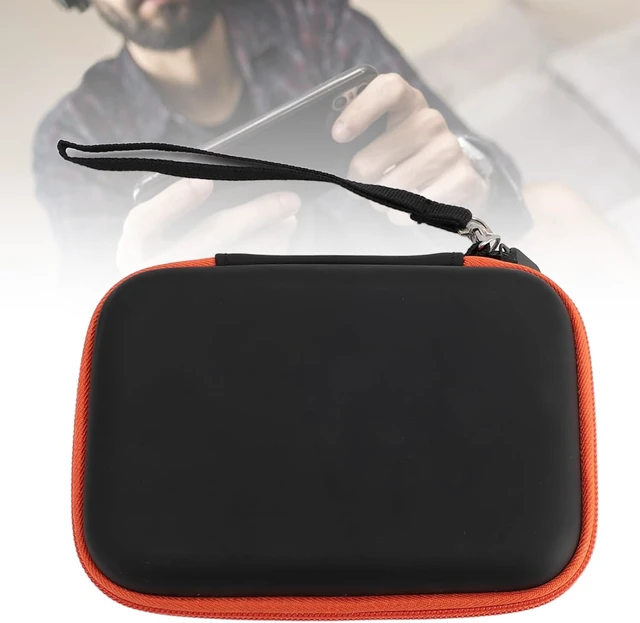 Alt view image 5 of 7 - LICAEVEY Travel Case Compatible with R36S R40S PRO RG35XXSP RG353V RG35XX Retro Handheld Game Console, Handheld Emulator Storage Holder Organizer, Android Game Console Carrying Bag