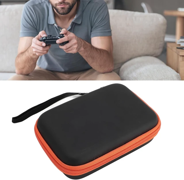 Alt view image 4 of 7 - LICAEVEY Travel Case Compatible with R36S R40S PRO RG35XXSP RG353V RG35XX Retro Handheld Game Console, Handheld Emulator Storage Holder Organizer, Android Game Console Carrying Bag