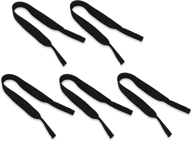 Alt view image 4 of 7 - LICAEVEY 5pcs Sports Glasses Elastic Neck Strap Retainer Cord Chain Holder Lanyard Eyeglasses
