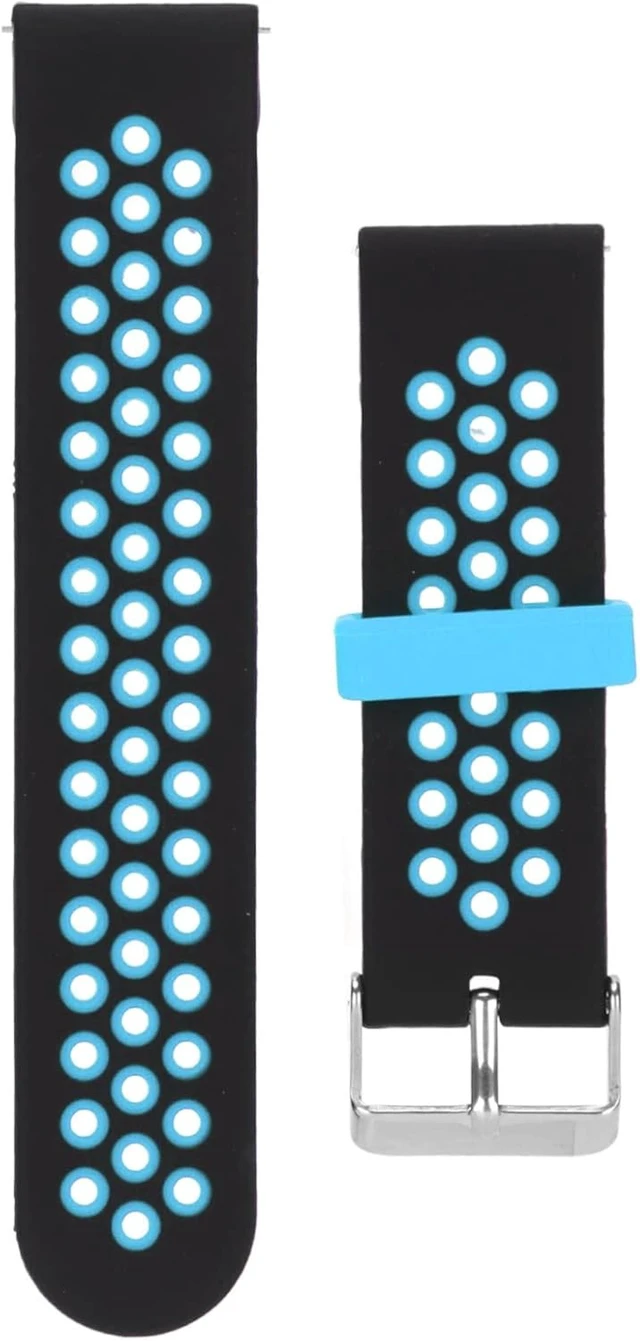 Alt view image 5 of 7 - LICAEVEY 22mm Universal Silicone Sport Watch Strap Flexible and Durable for GT 2 - Perfect for Daily Activities and Outdoor Sports