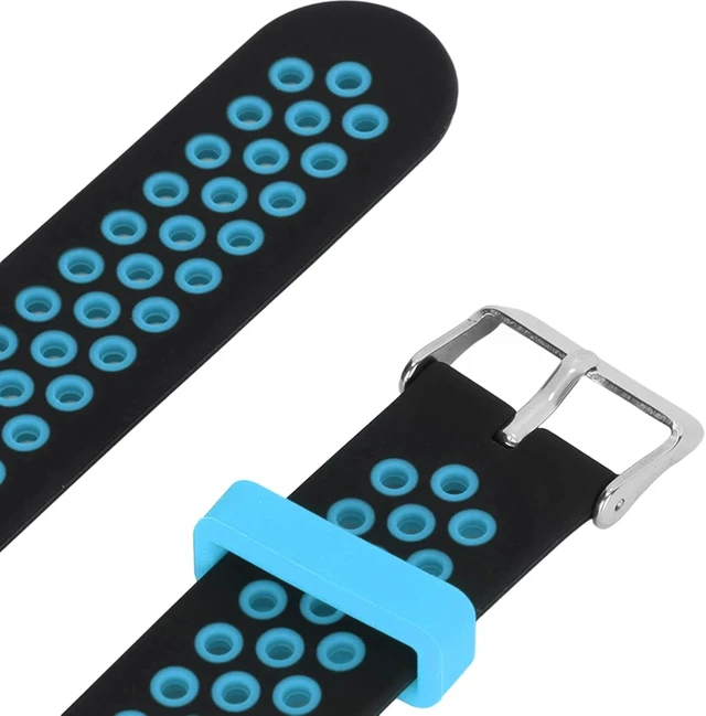 Alt view image 3 of 7 - LICAEVEY 22mm Universal Silicone Sport Watch Strap Flexible and Durable for GT 2 - Perfect for Daily Activities and Outdoor Sports
