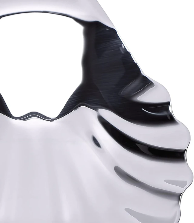 Alt view image 7 of 7 - LICAEVEY Shell Snack Tray, 304 Stainless Steel Shell Fruit Tray with Polished Finish, Small Metal Serving for Dessert, Jewelry Dish for Party, Kitchen, Wedding Decor