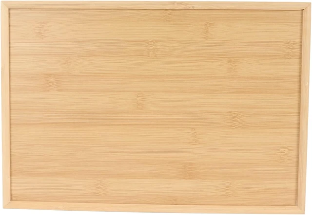 Alt view image 2 of 7 - LICAEVEY Jewelry Tray, 24 Grid Wood Organizer with Scratch Lint Lining for Ring Earring Bracelet Necklace, Multipurpose Storage Box for Travel or Countertop Display (Gray)
