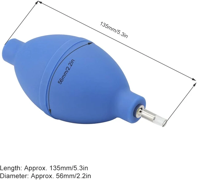 Alt view image 3 of 7 - LICAEVEY Rubber Dust Blower for Watch Cleaning, Soft Squeeze Bulb Puffer with Precise Air Pump, Camera Lens Duster, Portable for Jewelry, Electronics, Keyboard, Craft Hobby