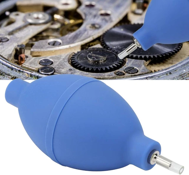 Alt view image 2 of 7 - LICAEVEY Rubber Dust Blower for Watch Cleaning, Soft Squeeze Bulb Puffer with Precise Air Pump, Camera Lens Duster, Portable for Jewelry, Electronics, Keyboard, Craft Hobby