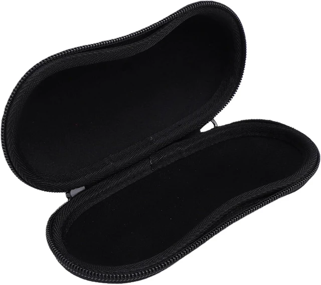 Alt view image 5 of 7 - LICAEVEY Hard Shell Glasses Case with Hook, Shock Proof Travel Eyeglasses Case for Men Women, Portable Zipper Sunglasses for Outdoor Sports Hiking, Slim EVA Eye Glasses