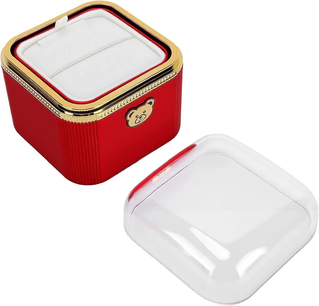 Alt view image 4 of 7 - LICAEVEY Artificial Rose Jewelry Box with Automatic Flip Surprise