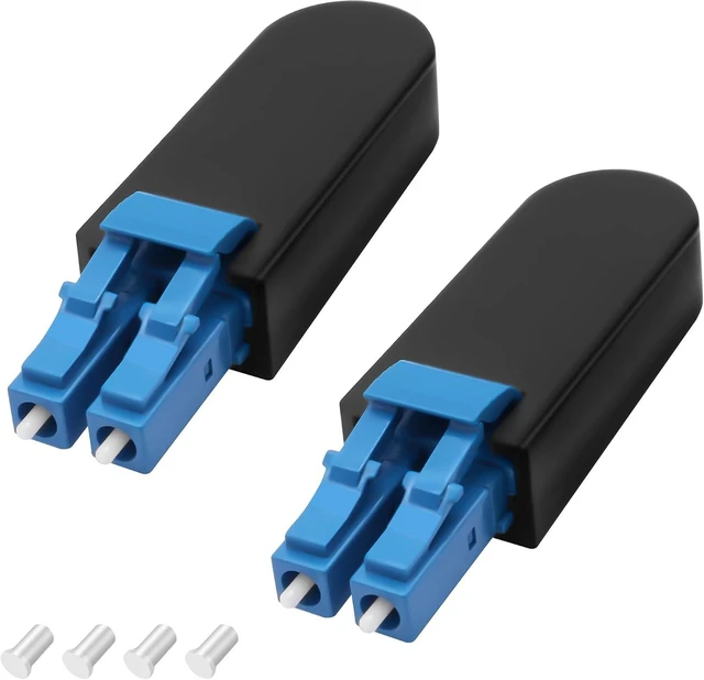 Main image of XMSJSIY LC/UPC Fiber Tester Loopback Plug Duplex Singlemode LC9/125 Tester