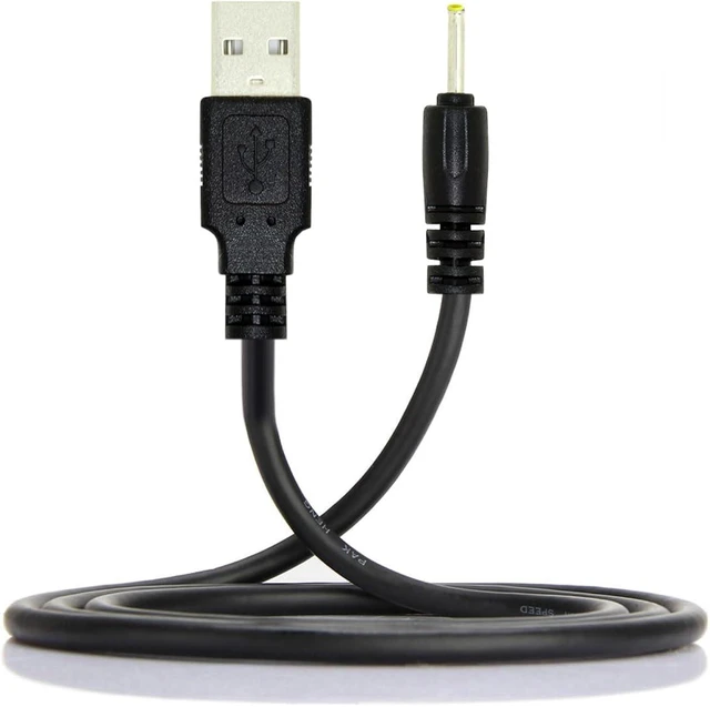 Main image of Cablecc USB 2.0 A Type Male to DC 2.50mm 2.35mm 0.7mm Power Plug DC 5V Cable 100cm