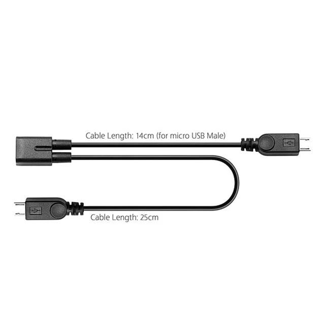Alt view image 3 of 7 - chenyang Micro USB Splitter Cable,1 Micro USB Female to 2 Micro USB Male YCable,Dual Port Charging Cord for Two Micro USB Devices,Only for Charging,Not Data Sync