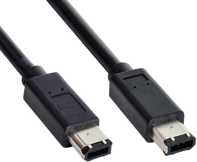 Alt view image 4 of 7 - chenyang 70.87 Inch FireWire Cable,IEEE 1394a 6Pin to 6Pin IEEE 1394a Firewire 400 to 400 Cable for Data Transmission Video Capture Card