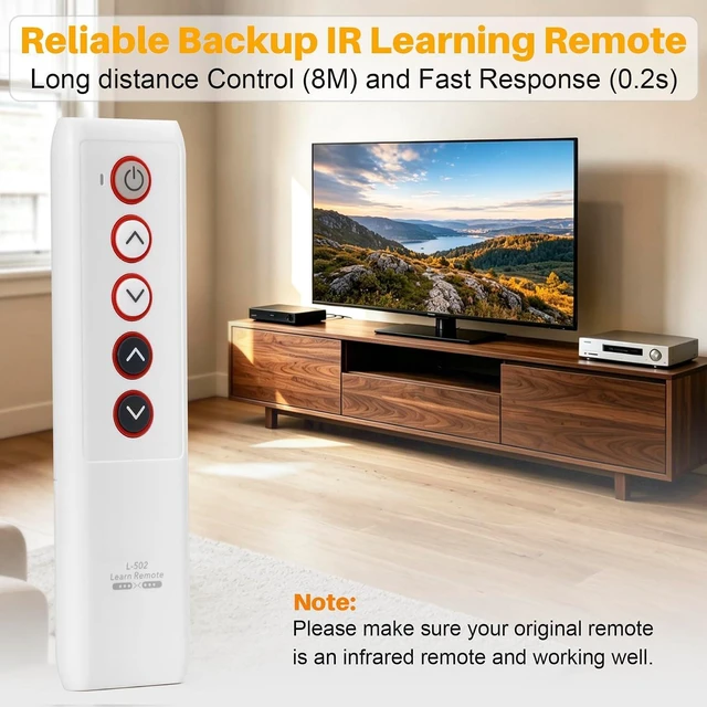 Alt view image 3 of 7 - Big Buttons Universal Learning Remote for TVs, DVD Players & Set-Top Boxes