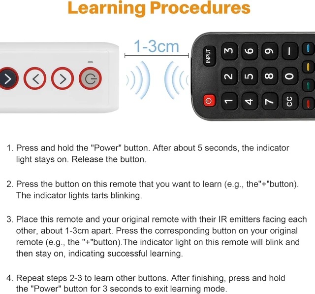 Alt view image 4 of 7 - Big Buttons Universal Learning Remote for TVs, DVD Players & Set-Top Boxes