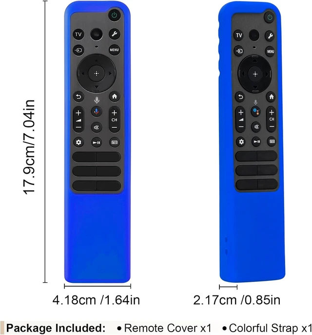 Alt view image 3 of 7 - Protective Silicone Case for Sony Bravia TV Remote RMF-TX910U RMF-TX810U