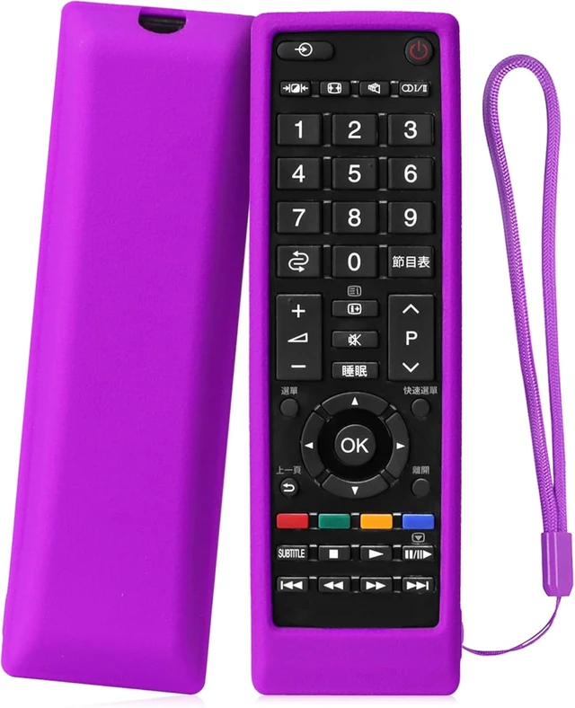 Alt view image 4 of 7 - Protective Silicone Case ONLY for Toshiba CT-90326 TV Remote Control