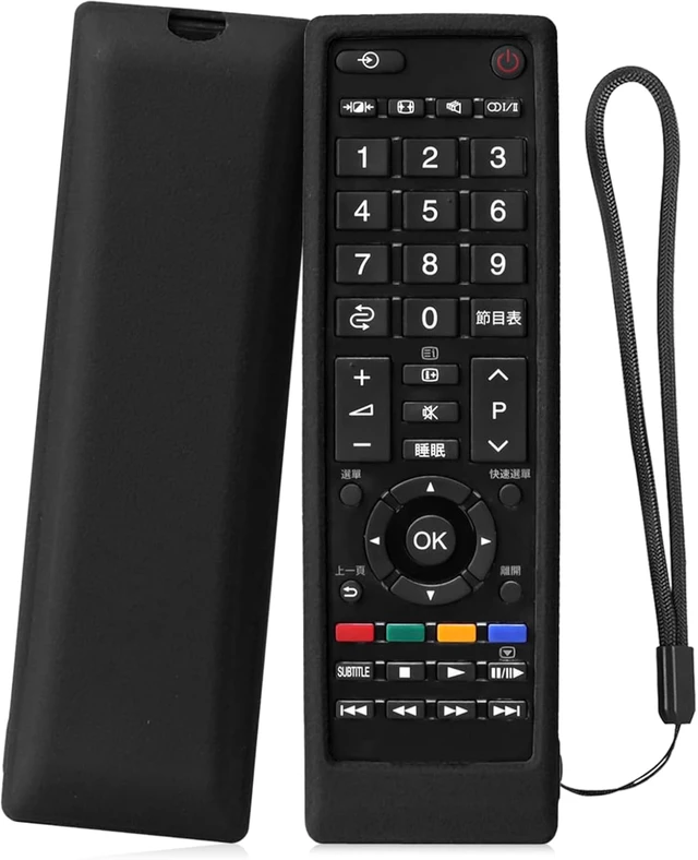Alt view image 6 of 7 - Protective Silicone Case ONLY for Toshiba CT-90326 TV Remote Control